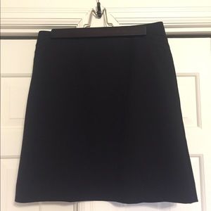 Black A Line Skirt